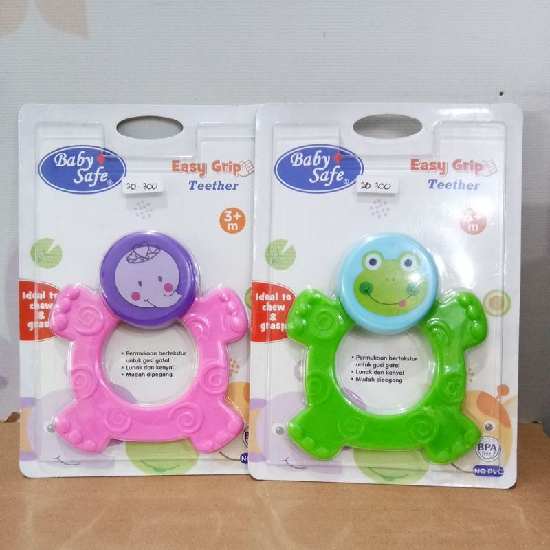 BABY SAFE EASY GRIP TEETHER 3+M TT003