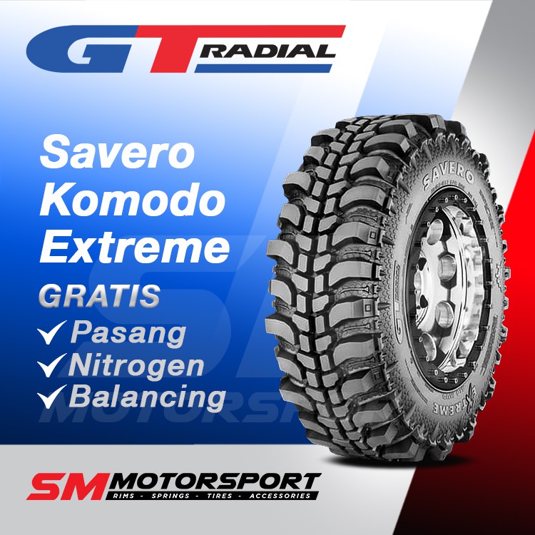 GT Radial Savero Komodo Extreme 27X8.5 R14 14 6PR