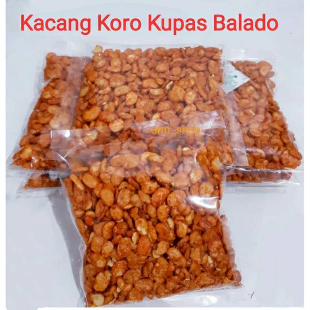

Kacang Koro Kupas Balado