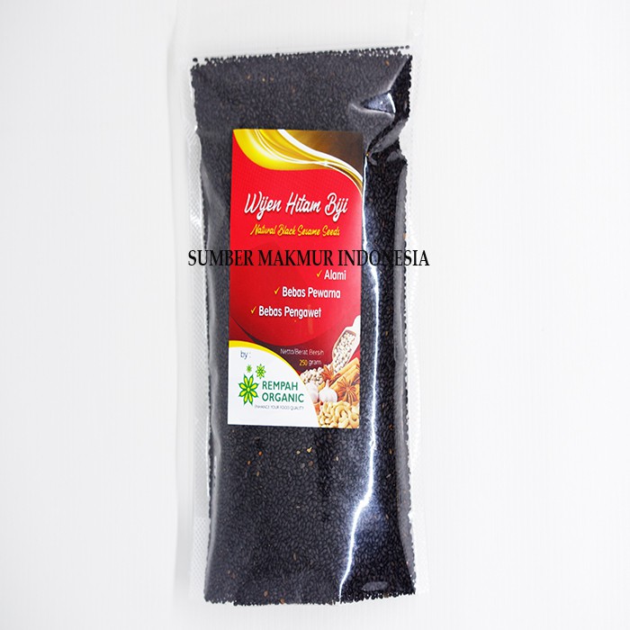 WIJEN HITAM CAP REMPAH ORGANIC 250 GRAM - ECERAN