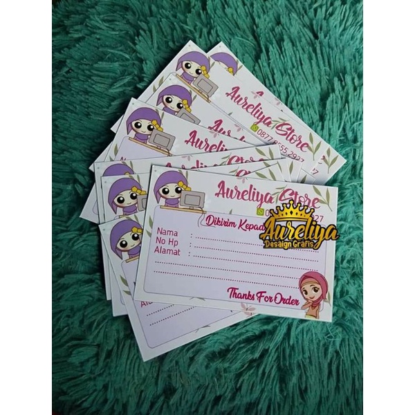 

Stiker Label Pengiriman Olshop Custom