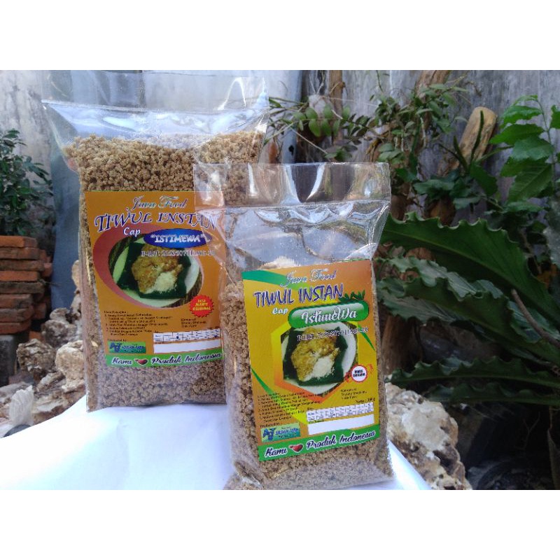 

Tiwul Instan ISTIMEWA Rasa Manis Original 400g