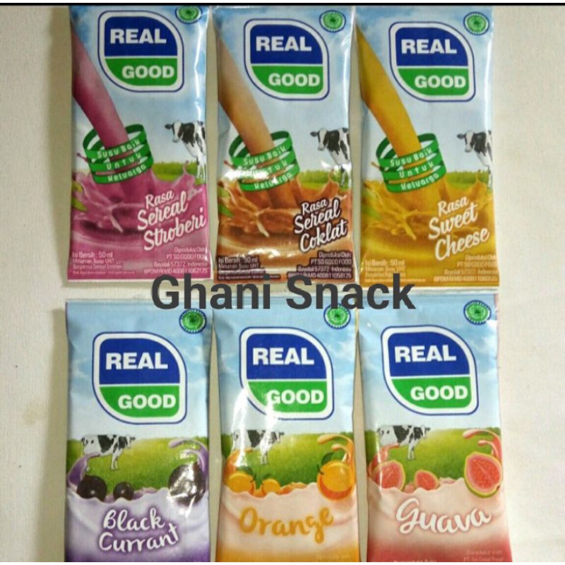 

Susu UHT Realgood / Susu Real Good Mini 50ml