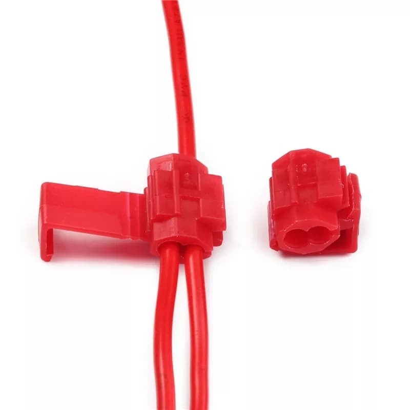 Konektor Jumper Kabel Lock Connector Klem Soket Merah