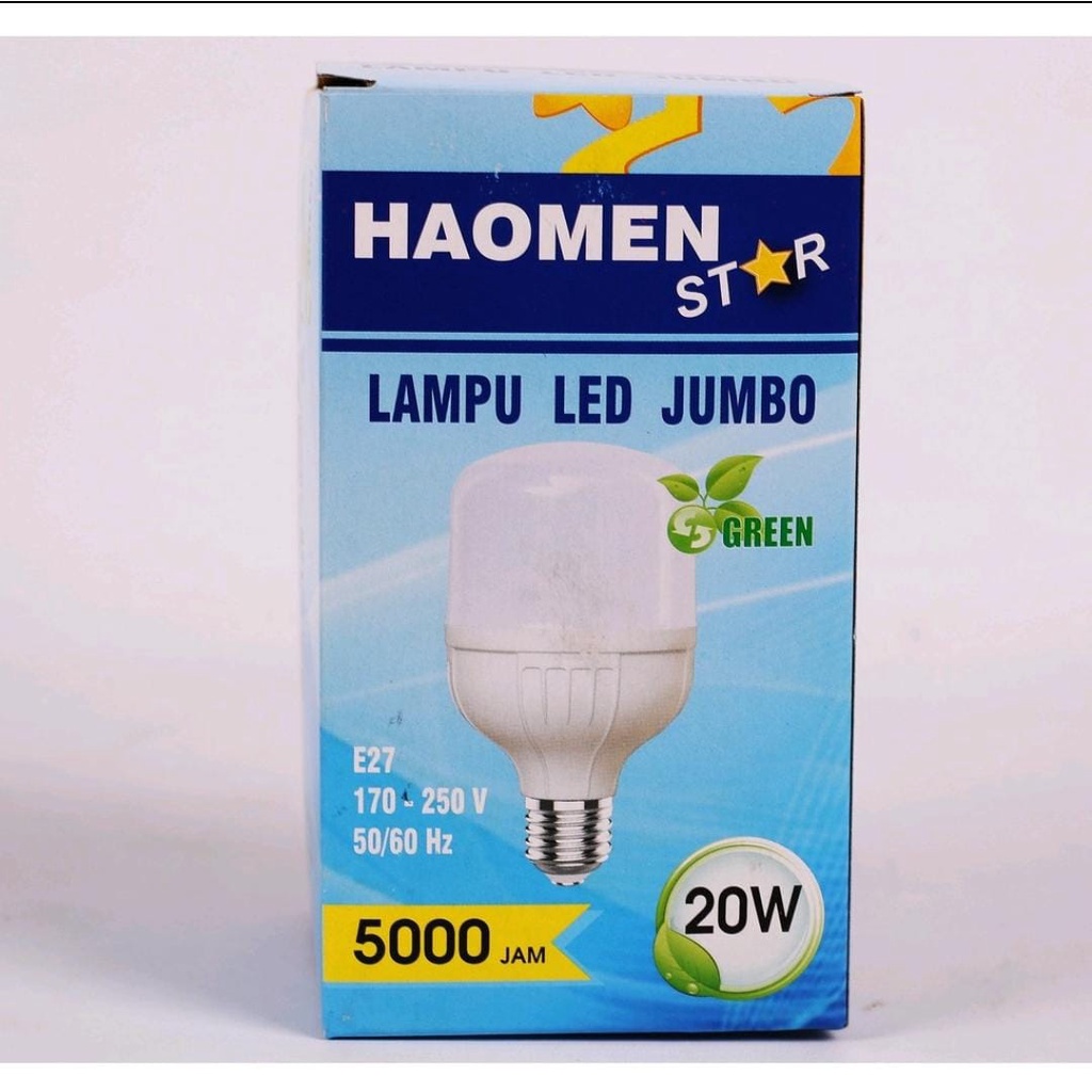 Lampu Led Jumbo/lampu led tbulb/merek Haomen Star 5w/10w/15w/20w/30w