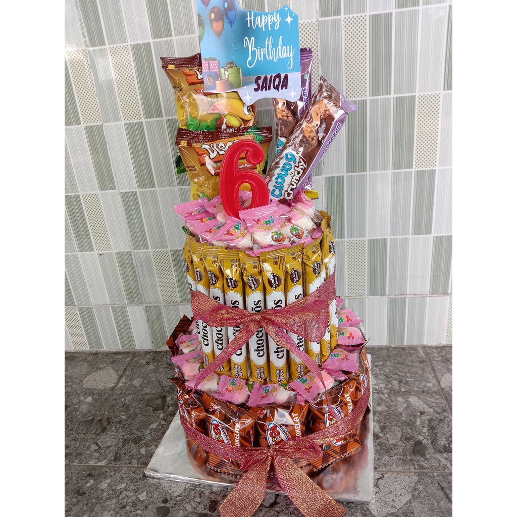 

snack tart / Snack Tower/ Hadiah Ulang Tahun