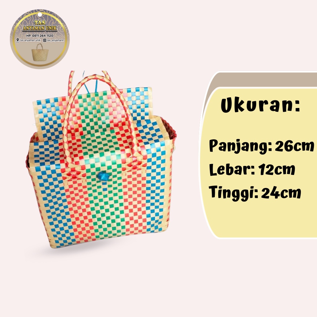 Tas Ganepo/ Tas Hantaran Berkat/ Tas Hampers