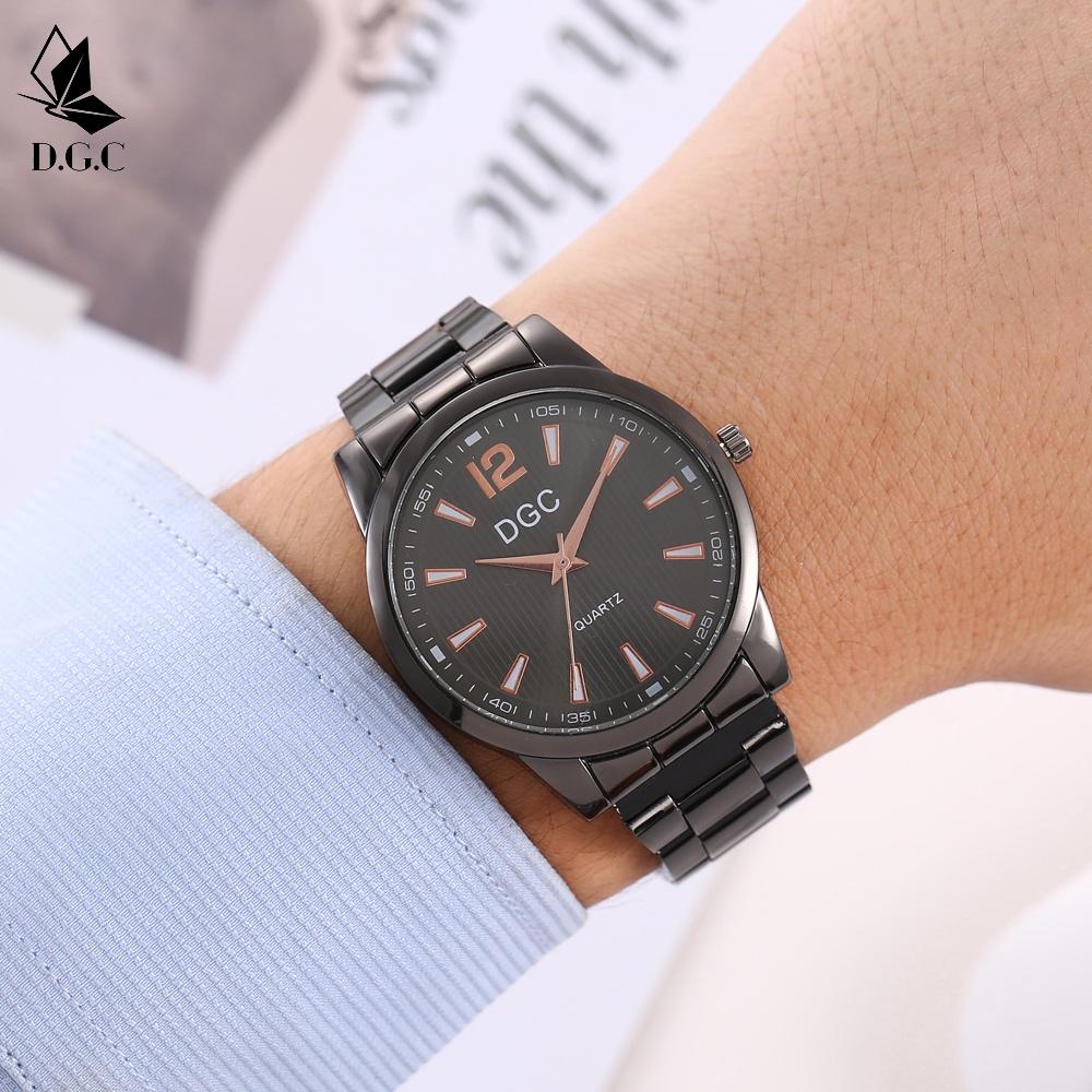 Tongtonges ✅COD Jam Tangan Couple Star Rantai Premium Pria Wanita Import Grosir Murah Arloji Quartz C91