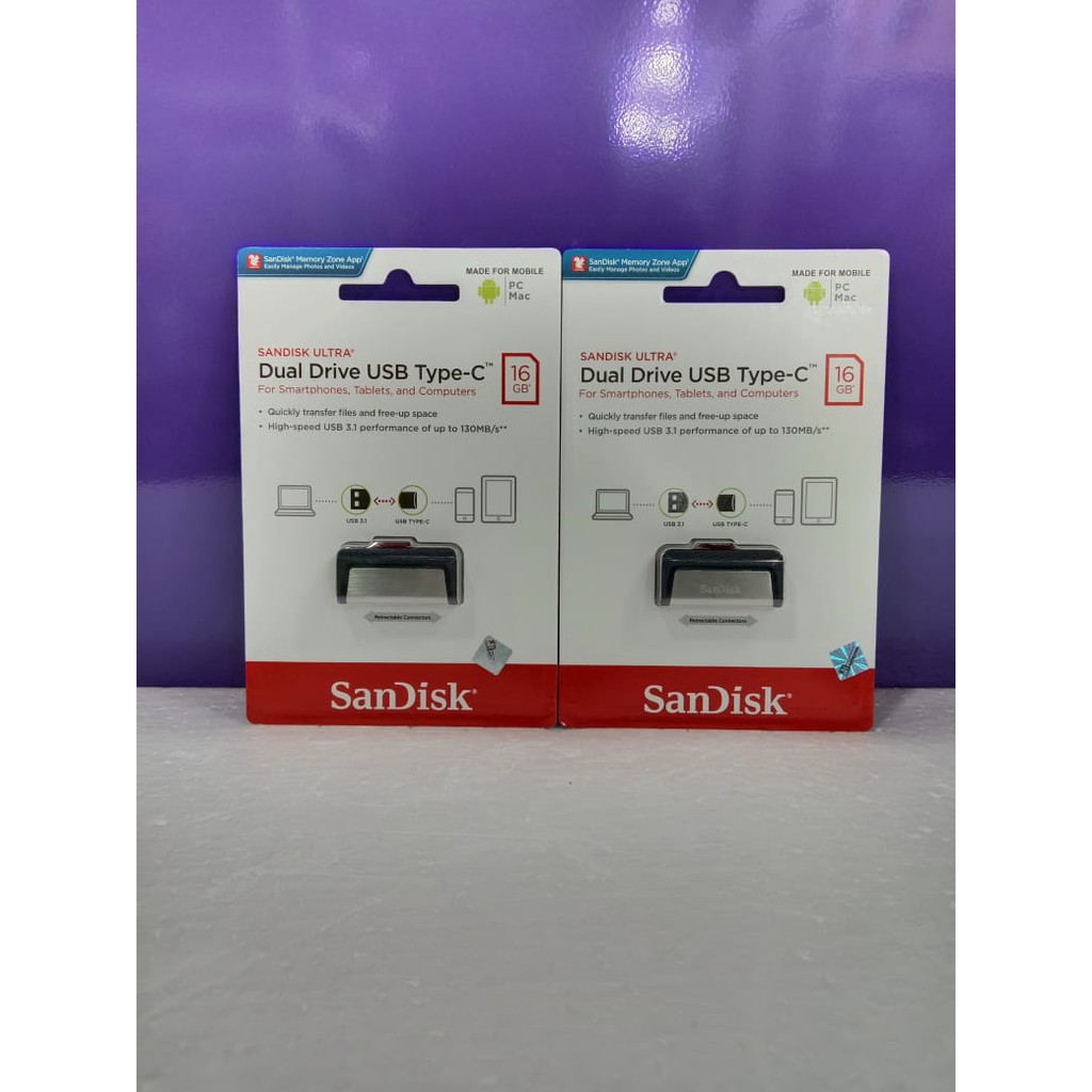 FD SANDISK 16GB OTG TIPE-C