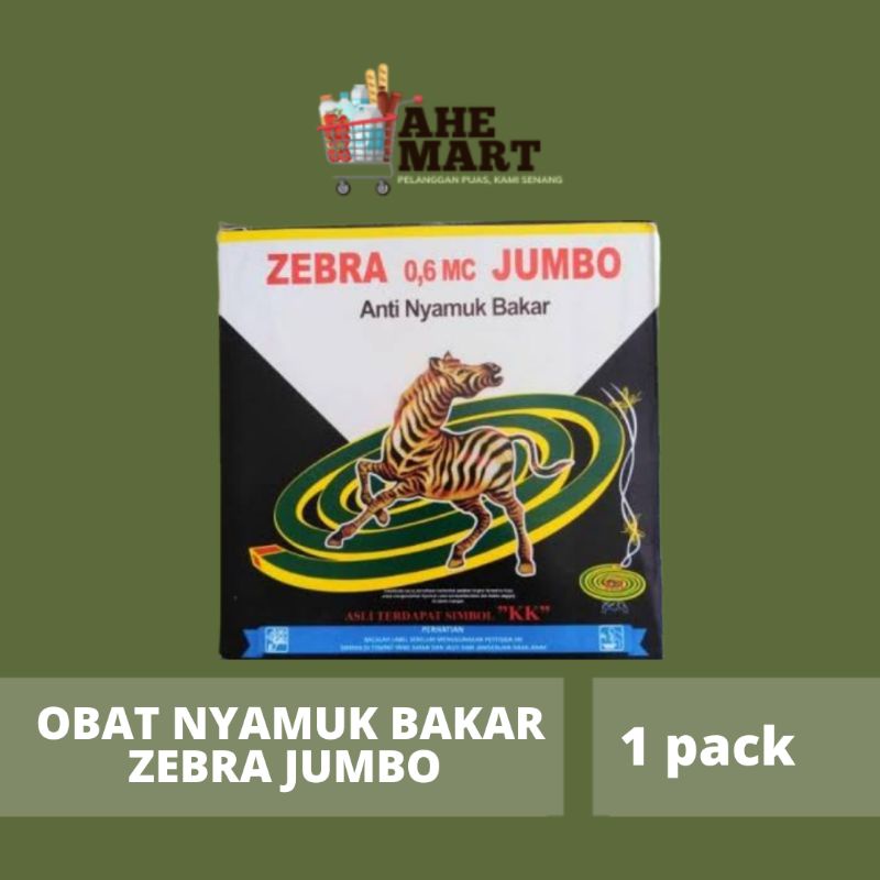 OBAT NYAMUK BAKAR ZEBRA UKURAN JUMBO
