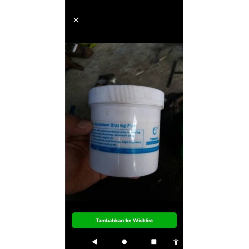 Brazing Flux Aluminium Flux Kawat Las Alumunium Obat Las Tig Alumunium