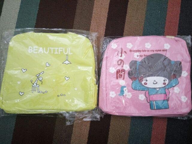 Tas Bekal Makan Panas Dingin - Iconic Insulated Lunch Bag Kartun Hewan