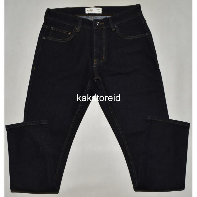 Trending Celana Jeans Laki Laki✿ Celana Panjang Pria Jeans Cole Denim Tua Slimfit Jcs 11 Original