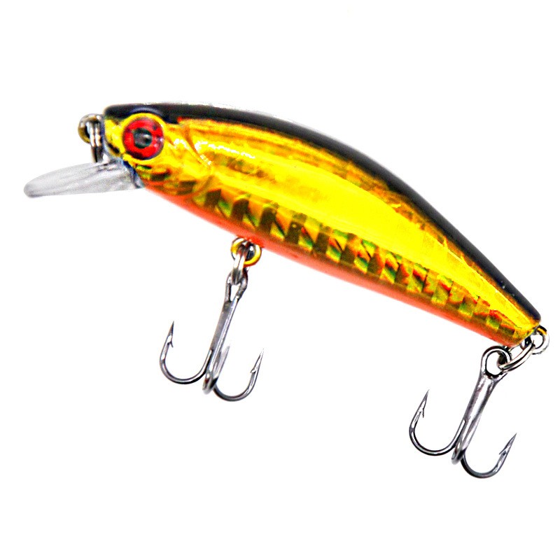 5Pcs/Boxed Minnow Kail Umpan Pancing Bentuk Ikan Kecil 5.5cm 6g Fishing Lure Sinking Bait Memancing Tackle