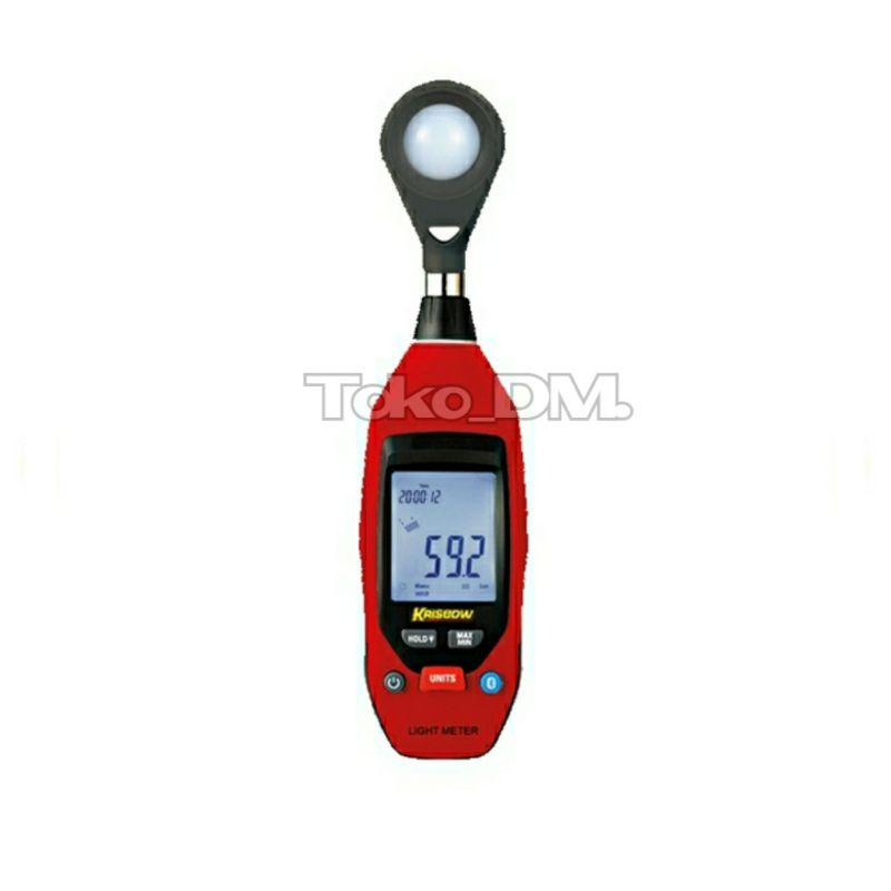 Alat Ukur Light Meter Digital Krisbow 40.000 Lux