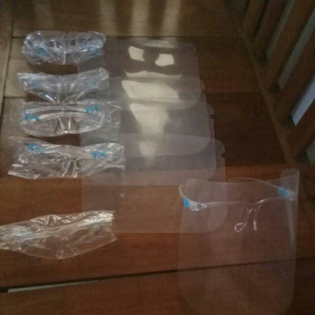 Amigoa Kacamata Goggles Transparan Proteksi Full Face