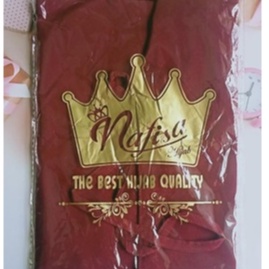 Jilbab Instan Bergo Syria Tali Polos By Nafisha Hijab-MAROON