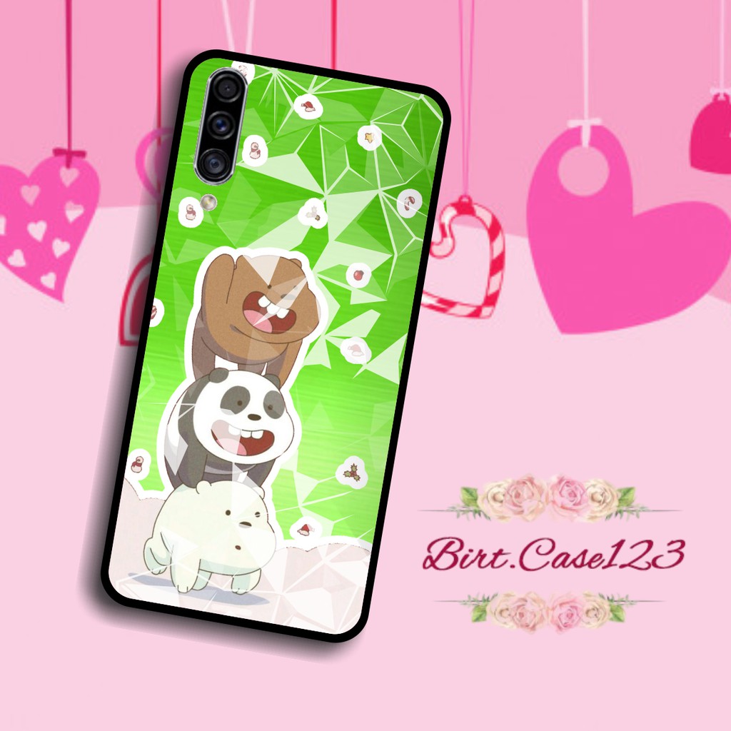 softcase diamond gambar WE BARE BEARS Oppo A3s A1k A5 A9 2020 A7 F9 A5s A31 A52 A92 A37 A53 BC686