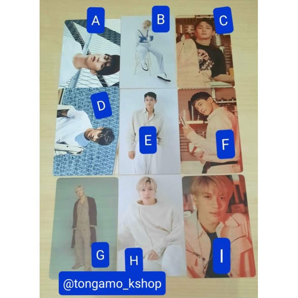 Photocard SHINee Key Minho Taemin