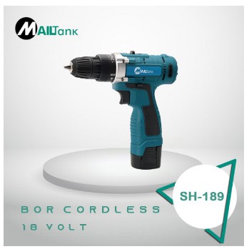 Mesin Bor Baterai Tembok Cordless Drill Mailtank 18V SH-189 MAILTANK