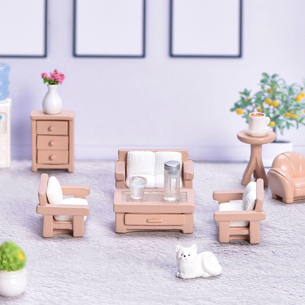 NICKOLAS1 Patung Furniture Mini DIY Resin Lanskap Mikro Bonsai Aksesoris Kursi Kerajinan Minum|Ornamen Rumah Boneka Dekstop Decor