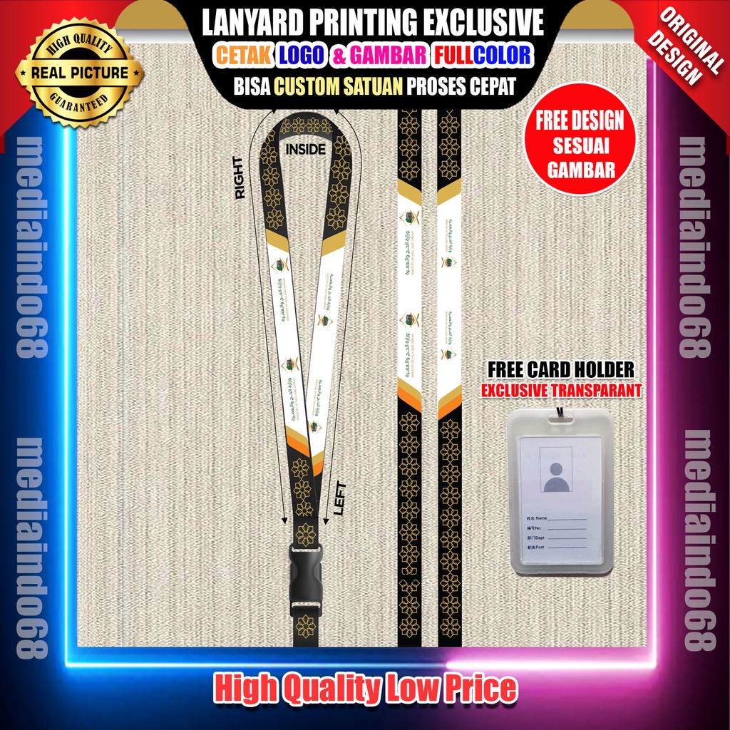 

TEMPLATE DEFAULT M-02 Lanyard ,Strap ID, HP/Flashdisk Printing Digital (Paket Lengkap Exclusive)