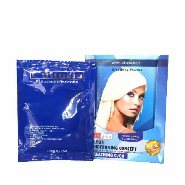  BISA COD Cultusia Bleaching  Powder saset 20 Gr HANYA 