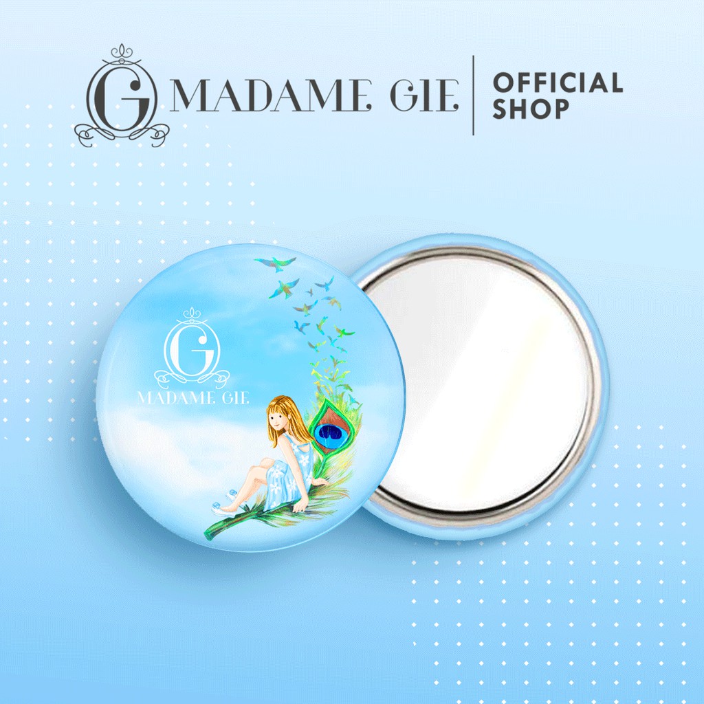 [CHECKOUT SERIBU] Madame Gie Beauty Hand Mirror - Kaca Cermin Makeup-5