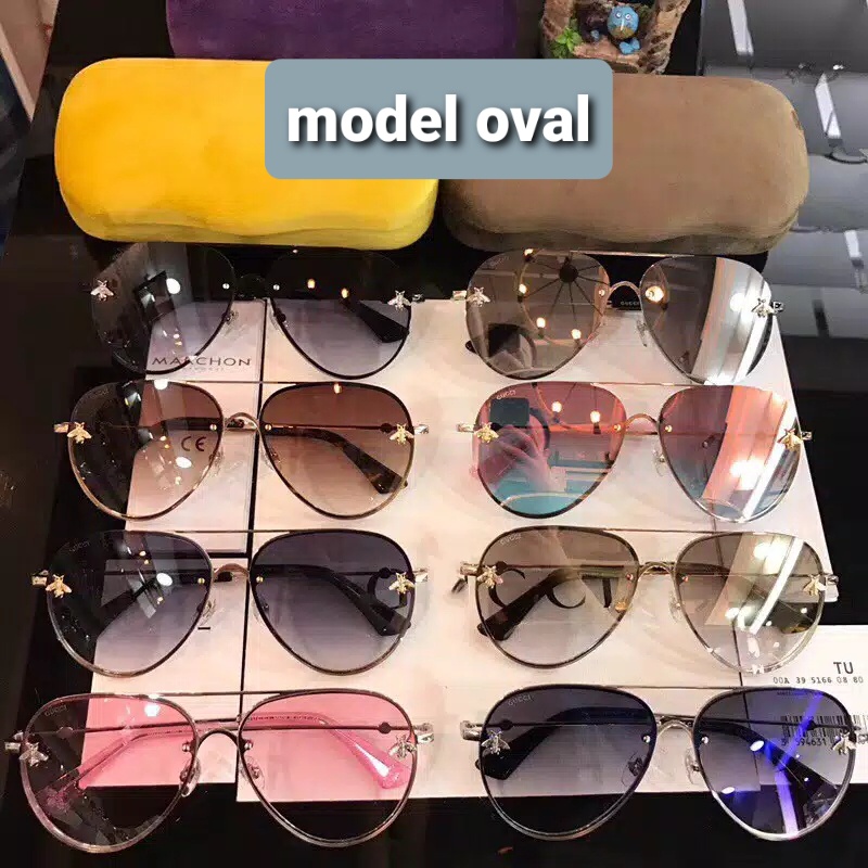 acamata ori stylish oval sunglasess premium kacamata premium kacamata wanita kaca mata premium kacam