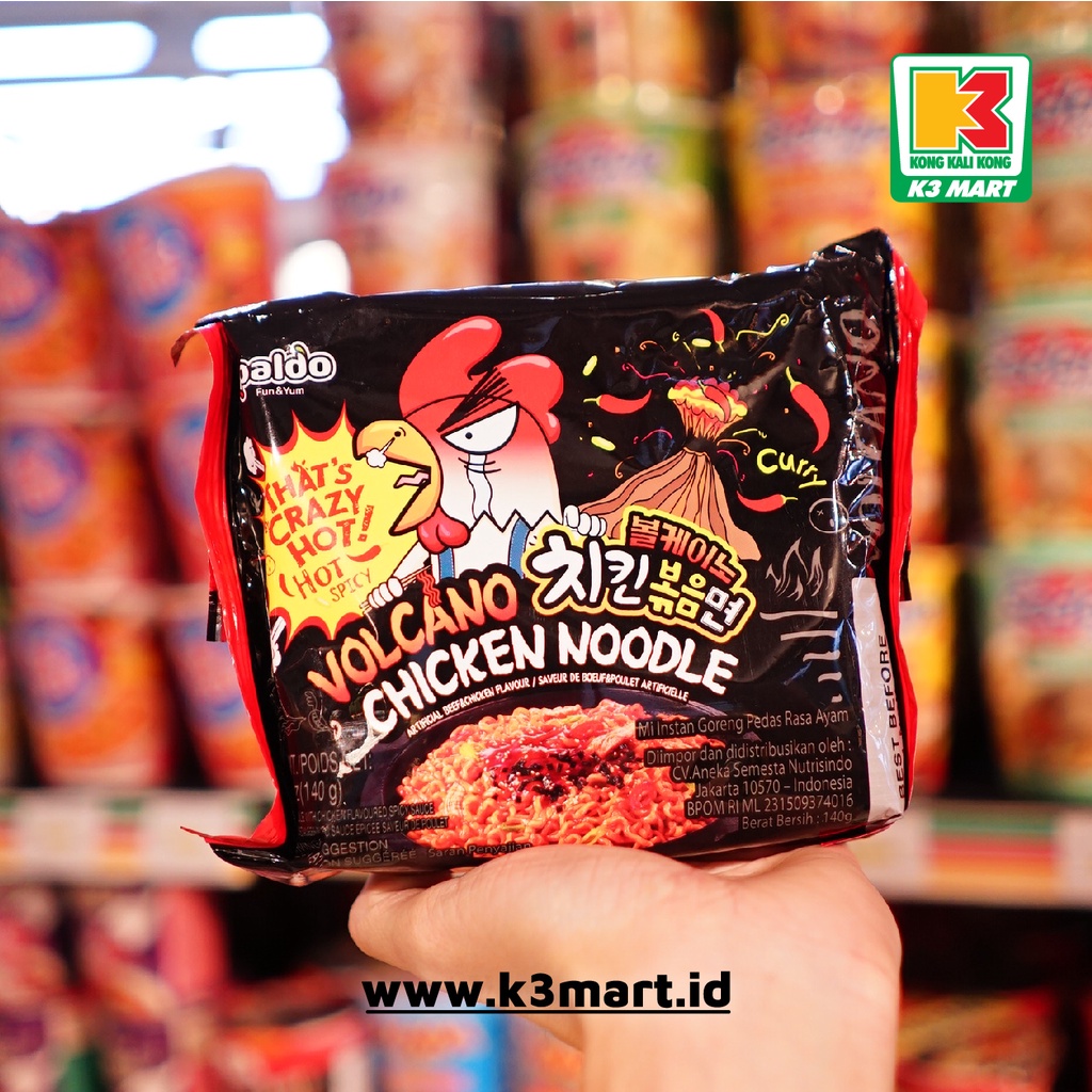 

Paldo Volcano Chicken Noodle 140gr