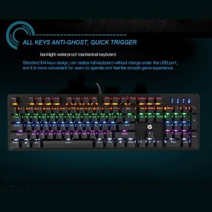 HP KEYBOARD MECHANICAL GK100 / HP GK100 / GK-100 / GK 100