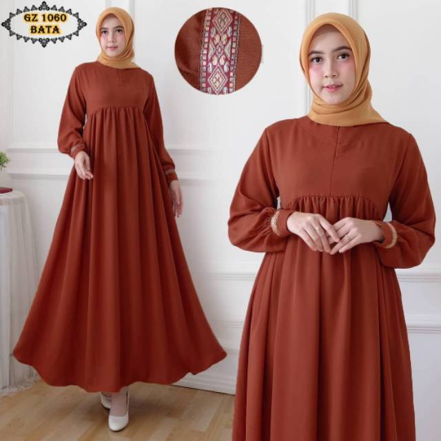 Gamis Polos Bata, Gamis Busui (habis)