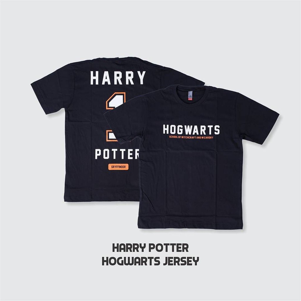 ENIGMA Harry Potter Hogwarts Jersey Kaos Harry Potter