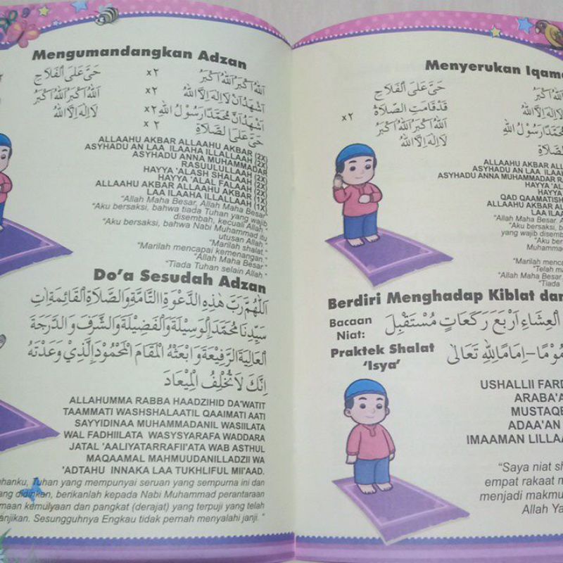 Buku Panduan Praktis Belajar Shalat Untuk Anak Muslim