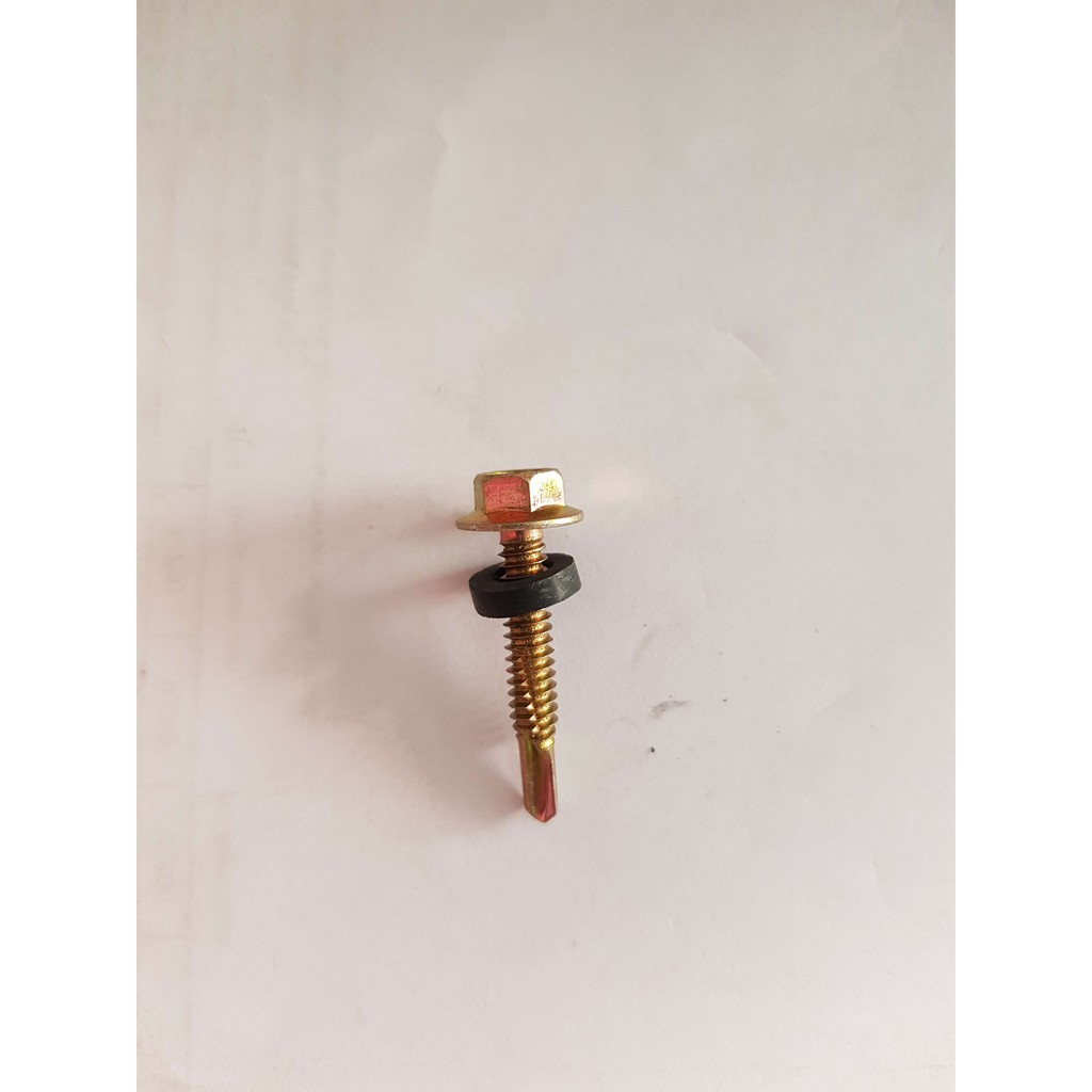 Baut Roofing 3cm 1 Dus/ Baut Baja ringan/ Baut Spandek/ Sekrup Ruping