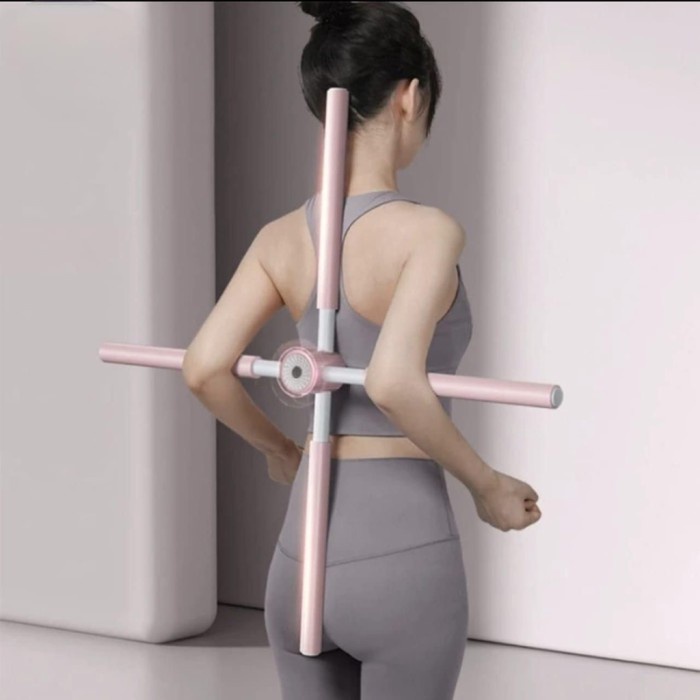Tongkat Yoga Stretching Stick Tongkat Yoga Punggung dan Dada Stik Yoga