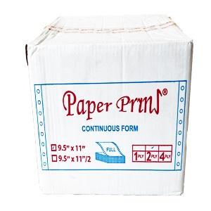 

PAPERPRYNS CONTINUOUS FORM 9,5 X 11 (ISI FULL) 2PLY - PM