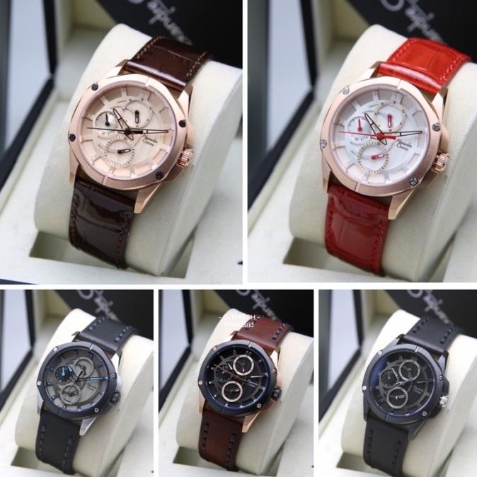 [ ORIGINAL ] Jam Tangan Wanita / Cewek Alexandre Christie 6589 AC 6589 barang ada
