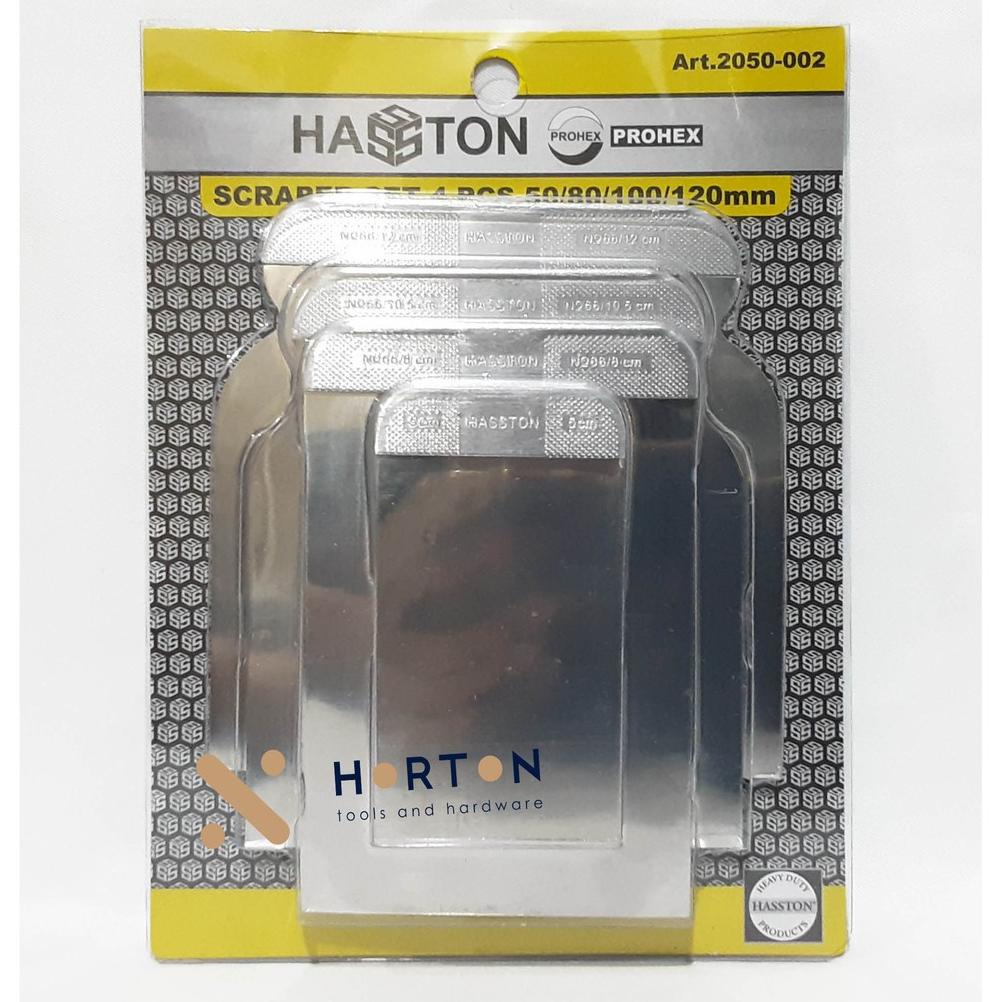 Kapi Kape Set 4Pcs Cat Besi Lentur Alat Dempul Scrub Scrapper - Hasston Prohex