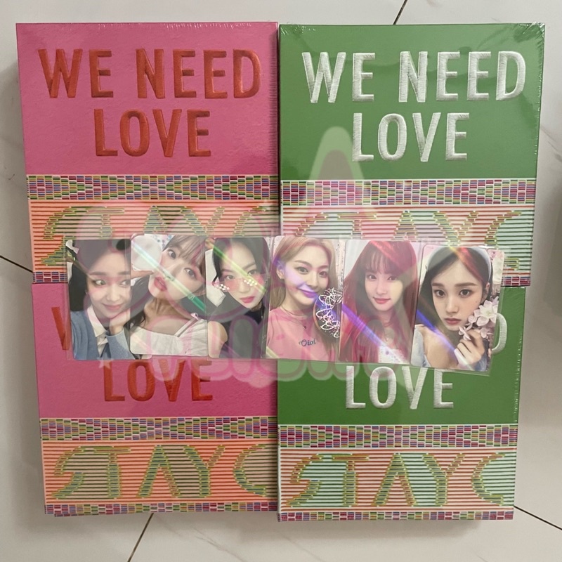 STAYC WE NEED LOVE SEALED