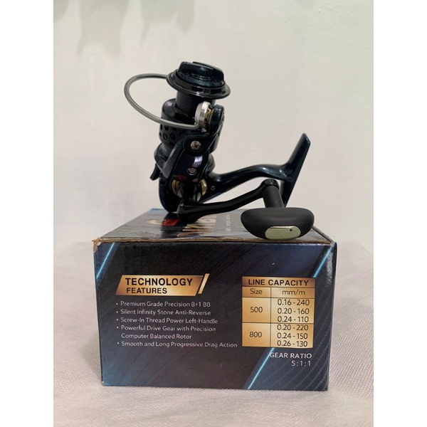 REEL SWAN DIABLO UKURAN 800 POWER HANDLE