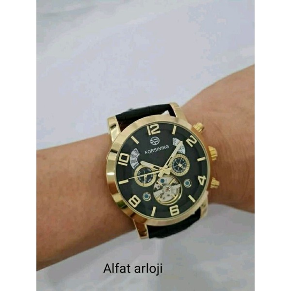 jam tangan pria forsining otomatis original
