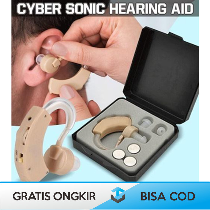 ALAT BANTU DENGAR ORANG TUA TELINGA CYBER SONIC ORIGINAL HEARING AID