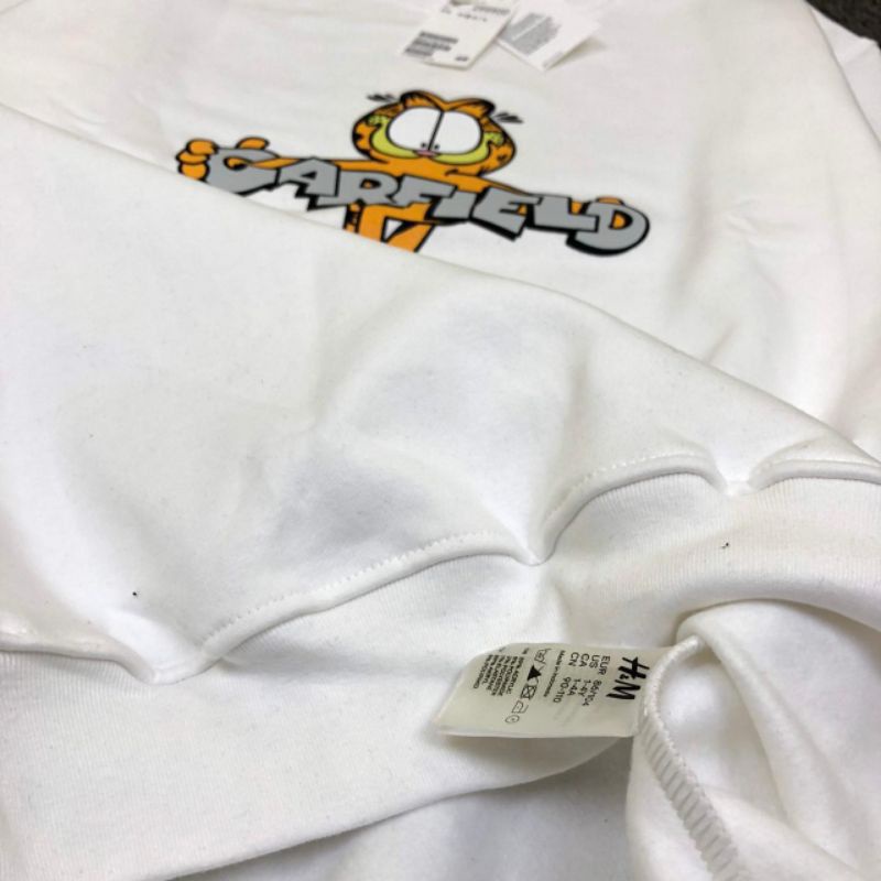 CREWNECK H&amp;M GARFIELD HIGH QUALITY CASUAL HYPE FASHION PRIA