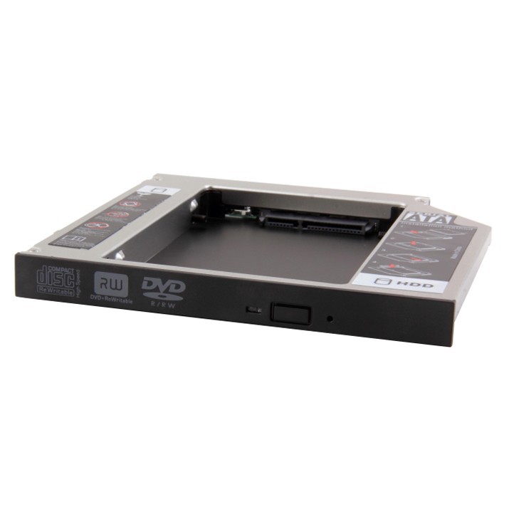 HDD Caddy 12.7mm Sata To Sata III Dvd Slot To Hdd Slot
