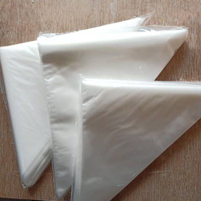 

Plastik segitiga/pipping bag