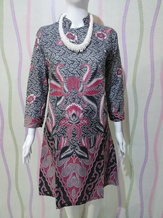 Maura Couple - Sania Ruffle Batik Couple Ori Ndoro Jowi Garansi Termurah Shopee - Batik Modern Solo