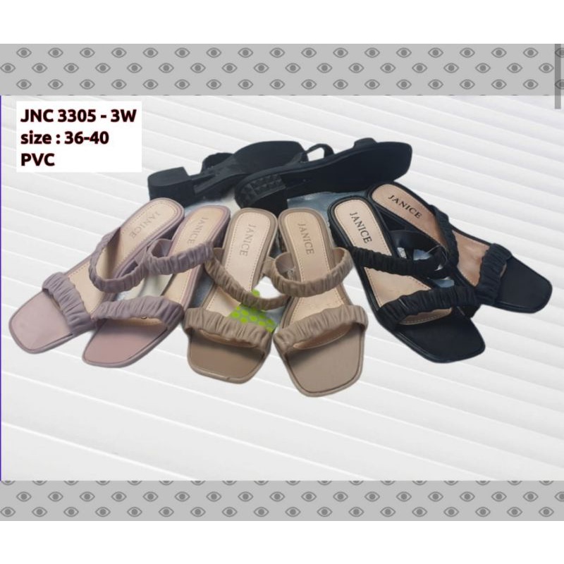 Sandal Heel Import Tali JNC 3305-3W