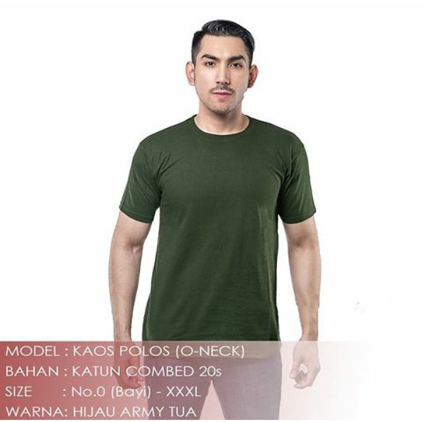  Gambar  Baju Polos Warna  Hijau  Army Kumpulan Model Kemeja