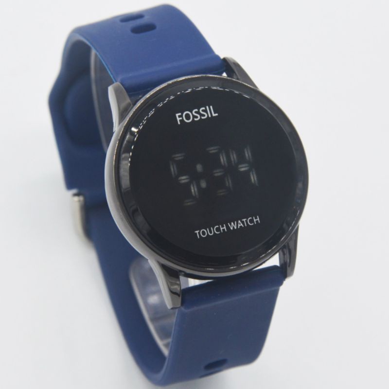 Jam Tangan Touchscreen Jam Tangan Pria Wanita Jam Tangan Rubber Digital